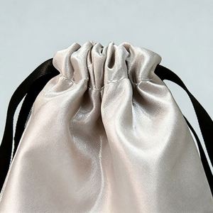 Bolsa de Satén con Cordón, Tipo Seda, para Cosméticos, Joyería, Bufandas, Regalos, Recuerdos de Boda y Fiestas - Product Image 2