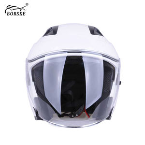 <span class=keywords><strong>Casque</strong></span> de <span class=keywords><strong>moto</strong></span> 3/4 demi-visage, léger, multicolores, avec visière double, certifié DOT, en ABS, pour la sécurité à <span class=keywords><strong>moto</strong></span> et à vélo - Product Image 1