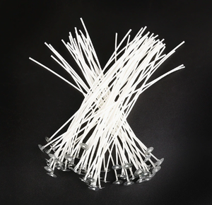 100% Natürliches Sojawachs Großpackung Kerzen Dochte DIY Baumwolldocht mit Basis für Sandperlenwachs - Product Image 6