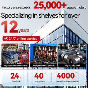 Estanterías y Racks Apilables de 4/5 Niveles de Alta Resistencia, Estantería Industrial Ajustable Sin Tornillos para Almacenamiento Aéreo en Garaje o Almacén - Product Image 6