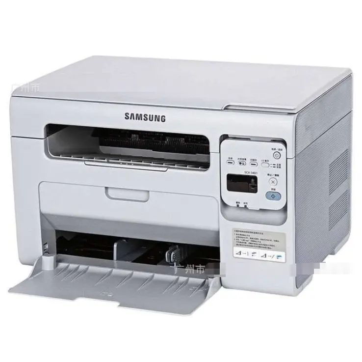 Impresora láser multifunción, máquina de escaneo, todo en uno, color blanco y negro, 3401