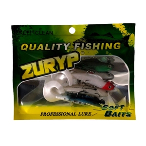 Señuelos <span class=keywords><strong>de</strong></span> simulación <span class=keywords><strong>de</strong></span> cebo <span class=keywords><strong>de</strong></span> pesca <span class=keywords><strong>de</strong></span> goma suave con cola curva <span class=keywords><strong>de</strong></span> con gancho - Product Image 5