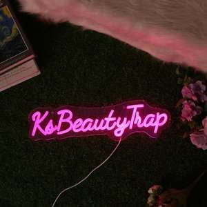 Fabricant de panneaux MACCAN, enseigne au néon LED extérieure personnalisée, lettre en acrylique suspendue, durable et résistante aux intempéries, lumières au néon - Product Image 3