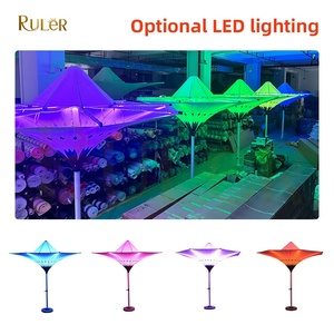 Projet parasol extérieur Jardin Hôtel <span class=keywords><strong>Tulipe</strong></span> <span class=keywords><strong>Parapluie</strong></span> Fleur Parasol Électrique Patio <span class=keywords><strong>Parapluie</strong></span> - Product Image 4