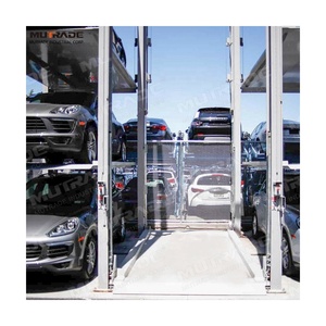 4 פוסט 5 רמות 2000 ק "ג מערם אחסון מעלית חניה מעגלית - Product Image 4