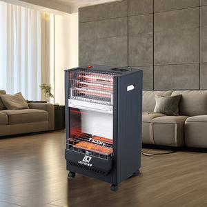 2 in1 חשמל גז אינפרא אדום חשמלי עם 4 גלגלים התקנה ניידת חיצונית - Product Image 2