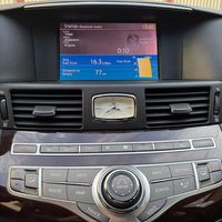 AZTON OEM Antarmuka Multimedia Nirkabel Apple Android Auto GPS Musik CarPlay untuk Nissan Fuga Y51 2011
