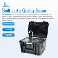 Échantillonneur Microbien Aérien Portable 100L/min pour Salle Blanche avec Écran Tactile et Imprimante Thermique