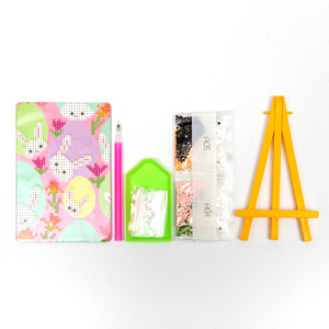 Fatto a mano Mini cartone animato gatto cristallo pittura di diamante dalla fabbrica di cina fai da te stile moderno con acrilico e materiale plastico per i bambini - Product Image 5