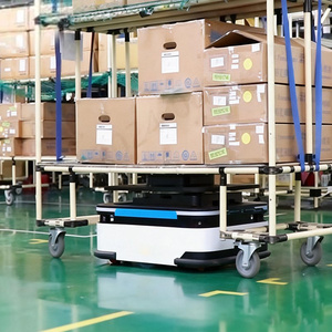 AGV à châssis latéral de 2000 kg, navigation <span class=keywords><strong>hybride</strong></span> laser SLAM et code QR, AMR - Product Image 5