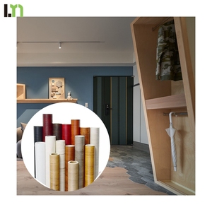 Grain Décoratif Couleur Pvc Home Decor Stickers Muraux Décoration Feuille Cuisine Wrap Vinyle - Product Image 5