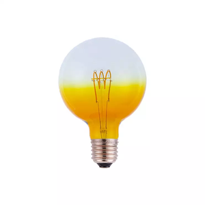 <span class=keywords><strong>Ampoule</strong></span> LED à filament peinte G125 de 125 mm, 4 W, dimmable, 2200 K, E27 E26, 110 V 240 V, lampe décorative rétro, lumière ambiante - Product Image 6