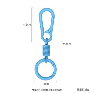 Colorful Spring Hook Keychain Carabiner Key Holder for Backpacks, Bags, Luggage, Outdoor Gear - Product Image 6
