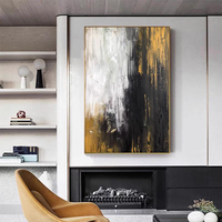 Décoration Murale Abstraite Moderne Minimaliste Luxe Léger pour la Maison, Aménagement Intérieur, Décoration Murale pour Salon, Bureau, Installation Facile