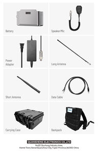 <span class=keywords><strong>Répéteur</strong></span> de sac à dos numérique QUANSHENG <span class=keywords><strong>Smart</strong></span> BP25 25W PoC DMR analogique IP67, version réseau ad-hoc, batterie détachable sélectionnable <span class=keywords><strong>SFR</strong></span> - Product Image 4