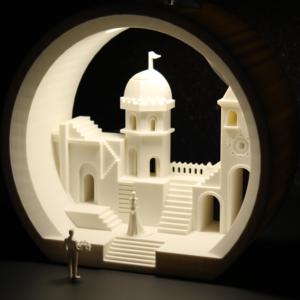 Monument Valley - Adorno de Plástico Impreso con Diseño Creativo de Fantasía y Ciencia Ficción, Personalizable, Juguete Personalizado Jinccai para Niños, Excelente - Product Image 5