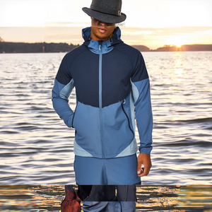 Chaqueta de Senderismo de Invierno con Capucha Ecológica, Ajustada, para Mujer, con Cremallera, Estampada, de Forro Polar, Impermeable y Transpirable - Product Image 3