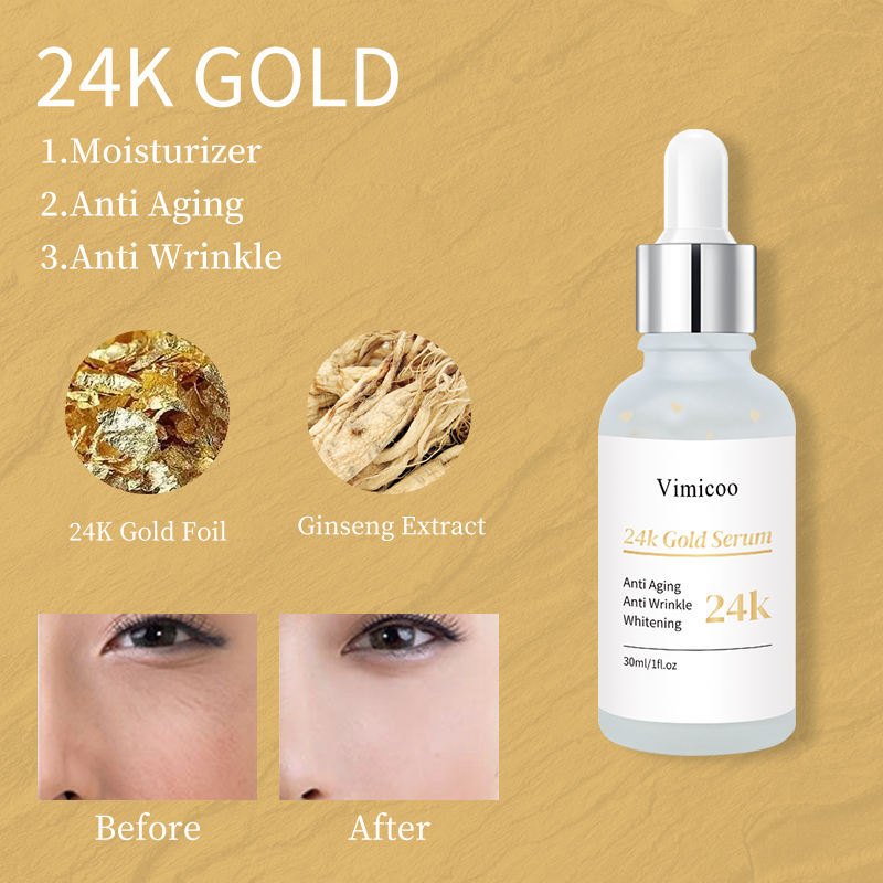 24k gold serum