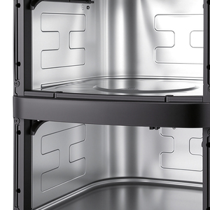 ACKILISS ACL-650006 <span class=keywords><strong>Friteuse</strong></span> à air chaud 2800W 5.5L+5.5L Double panier Multi-usages Circulation d'air à 360° Nettoyage facile Utilisation facile - Product Image 6