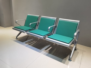 Phòng Khám Y Tế Phòng Khám Kim Loại Đơn Barbershop Tiếp Nhận Ghế Phòng Chờ Dễ Dàng Cài Đặt Ghế Ngồi Chờ Hospictal - Product Image 4