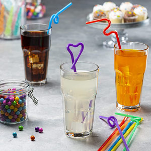 Pajitas Flexibles Compostables <span class=keywords><strong>de</strong></span> PLA, Biodegradables, Desechables, al por Mayor, para Restaurantes, Bares y Cafés - Product Image 6