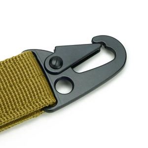 BSCI Factory Multi-function Outdoor Molle Tactical Belt <b>Clip</b> <b>Buckle</b> Keychain Ribbon <b>Buckle</b> - Product Image 4