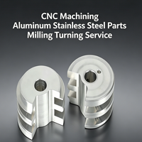 Servicio de Mecanizado CNC Personalizado para Piezas de Brida de Acero Inoxidable y Aluminio para Equipos de Robótica, Automatización y Aeroespacial