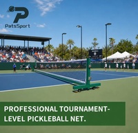 Redes de Pickleball para Exteriores con Ruedas, Red de Pickleball Rodante con Postes y Soporte para Competiciones, Red de Pickleball Profesional