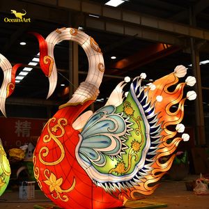 OceanArt Factory – Grand spectacle de lanternes colorées personnalisées pour parcs à thème – Diwali, Thanksgiving – Étanche, à piles - Product Image 4