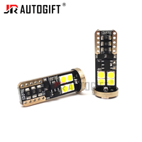 Haute qualité T10 CANBUS 3030 12SMD LED blanc jaune voiture côté feu arrière ampoule sans erreur W5W 194 168 12V-50V rouge vert bleu