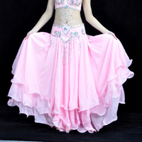 Costumes de danse du ventre sexy pour femmes Willyoung en gros, tenues de performance de style arabe multicolores - En stock