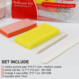 Spedizione Gratuita negli Stati Uniti, 800 Kit/Cartone, Set Professionale <span class=keywords><strong>per</strong></span> Manicure e <span class=keywords><strong>Pedicure</strong></span>, 4 Pezzi Monouso <span class=keywords><strong>per</strong></span> Saloni di Bellezza - Product Image 6