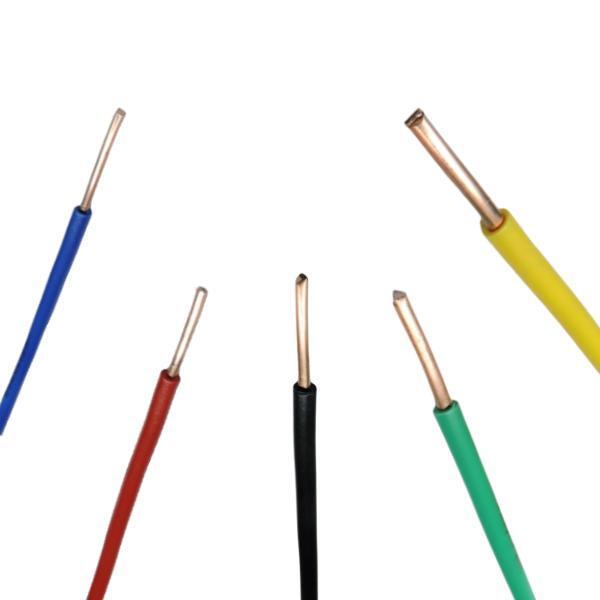 Environmental Friendly BV Fire Resistant Wire 2.5mm 4mm 6mm Single Core Copper Conductor PVC Insulated Building House Electrical