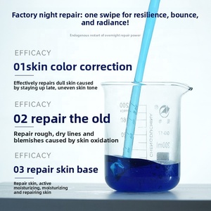 Sérum liquide raffermissant au cuivre bleu 5% Natural Green, hydrate et répare la barrière cutanée, apaise les peaux sensibles, visage, 33 ml - Product Image 4
