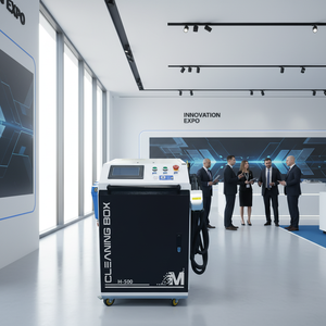 Máquina de Limpieza Láser de Pulso Portátil de 100W, 200W, 300W, 500W para Eliminación de Óxido, Equipo de Limpieza Láser Pulsado sin Contacto - Product Image 1