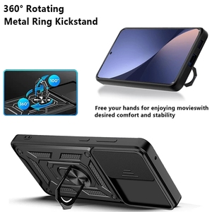 Funda Honatop para Xiaomi Mi 12 <span class=keywords><strong>Pro</strong></span> 12X 5G, Funda Protectora Antigolpes con Cámara Deslizante para Xiaomi Mi12 Mi12X, Anillo Magnético para Coche - Product Image 4