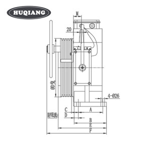 Bluelight Mesin Traktor Angkat Beban Poros Traktor Drive Lift WYT-T 2500-6500Kg - Product Image 3