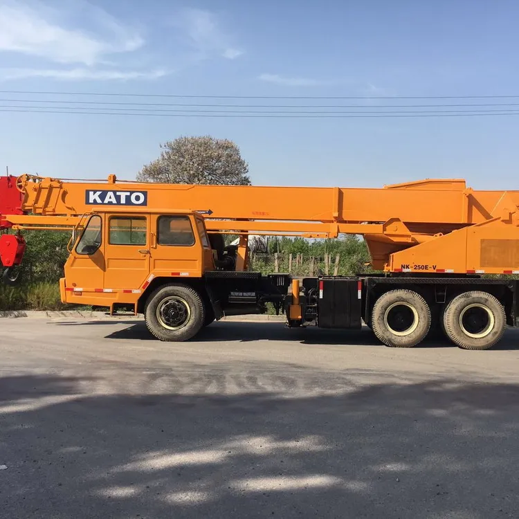 Sehr feine 25 Tonnen Kato gebrauchte Kato NK250E LKW-Mobilkran-Hydraulik pumpe zum günstigen Preis