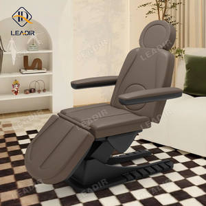 Elektrisch verstellbarer Salon Wimpern Kosmetischer Gesichts stuhl 3 Motoren Beauty Recliner Lash Tattoo <span class=keywords><strong>Massage</strong></span> bett - Product Image 1