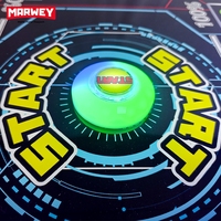 Machine de jeu d'arcade interactive 2 joueurs Naughty Bean Hit Hammer, populaire et très demandée, pour centre d'amusement intérieur et défi en arène
