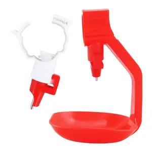 Poultry Nipple Feeder with Hanging Cup for Chicken Battery Farm