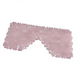 Masque yeux quartz rose & jade outil beaute usine gros - Product Image 5