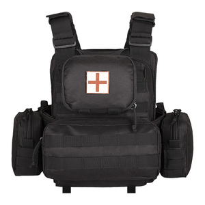 Chaleco Táctico Molle Verde de Calidad al por Mayor para Civiles, Correas Ajustables, Equipo Ligero - Product Image 5