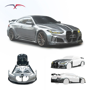 Новый комплект расширения кузова (Wide Body <span class=keywords><strong>Kit</strong></span>) из карбона для BMW M4 G82: передний/задний бампер, заднее антикрыло, боковые пороги, расширители колесных арок и крылья. - Product Image 1