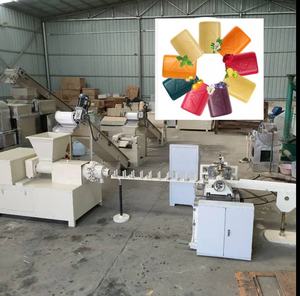 Mini línea de producción de jabón automática, máquina pequeña de estampado y corte de jabón de baño, equipo de fabricación de barras de lavandería - Product Image 5