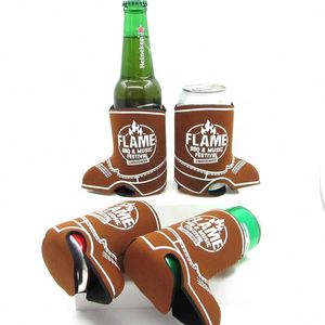 Porte-boissons isotherme personnalisé en néoprène pour bottes de cowgirl, idéal pour enterrements de vie de jeune fille, fiançailles et mariages - Product Image 2