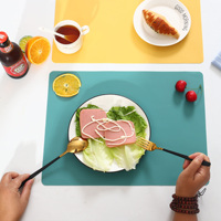 Tapis de Pâte à Modeler Créatif en Silicone pour Enfants, Tapis de Table pour Bricolage Étudiants 30*40cm, Napperon en Silicone Facile à Nettoyer
