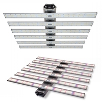 Gradateur amovible Hotsales facile à installer spectre complet UV IR LM281B PRO 850w LED élèvent la lumière