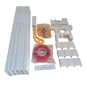 self- adhesive cable concealer wire duct PVC trunk Cable Raceway cable cover On-Wall cord cover raceway kit for wire management