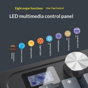 Clavier mécanique personnalisable à trois modes, Bluetooth sans fil, filaire, avec écran rétroéclairé, flexible - Product Image 3